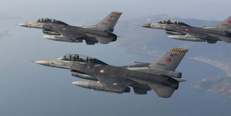 رهگیری 8 جنگنده «اف-16» ترکیه بر فراز یونان