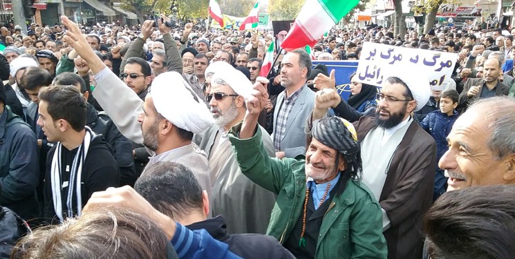 مسیرهای راهپیمایی 22 بهمن در کردستان اعلام شد