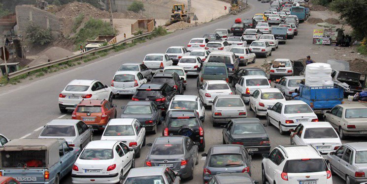 ترافیک فوق سنگین در ورودی‌های شرقی پایتخت/ ترافیک سنگین در هراز و فیروزکوه